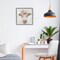 Stupell Industries Betsy Cow with Flowers Framed Giclee, design by Stellar Design Studio